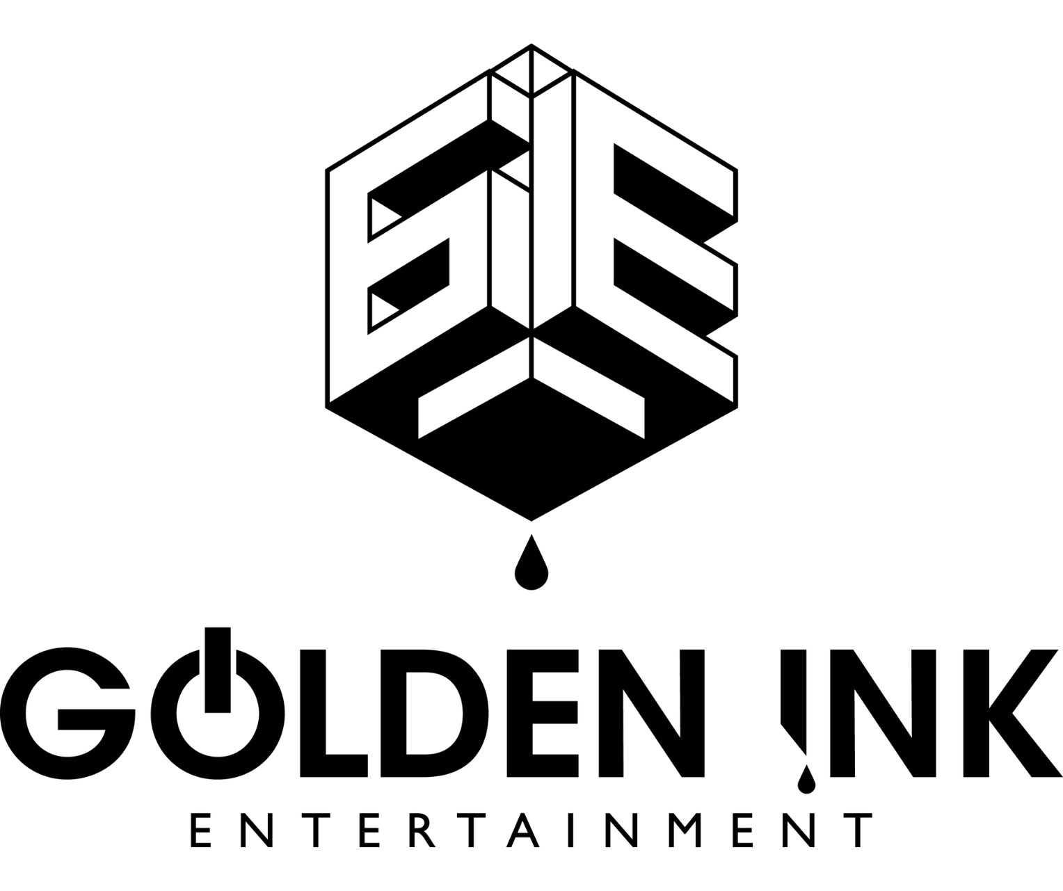 Logo de Golden Ink Entertainment, expertos en producción y promoción musical en México.